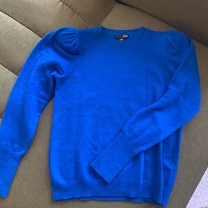 Moving Sale: NWOT 100% Cashmere Puff Sleeve Sweater